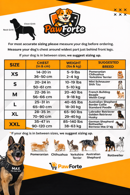 Personalized No Pull Dog Harness